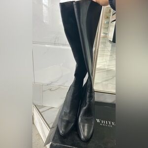 White House Black Market Elegant Black Boots